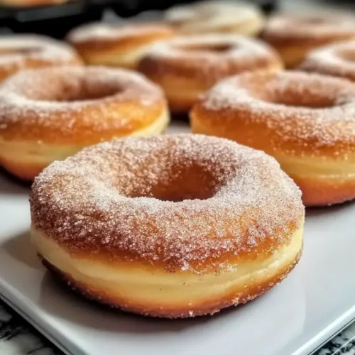Cinnamon Sugar Donuts Recipe