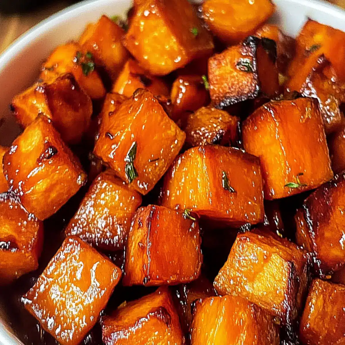 Honey Roasted Sweet Potatoes