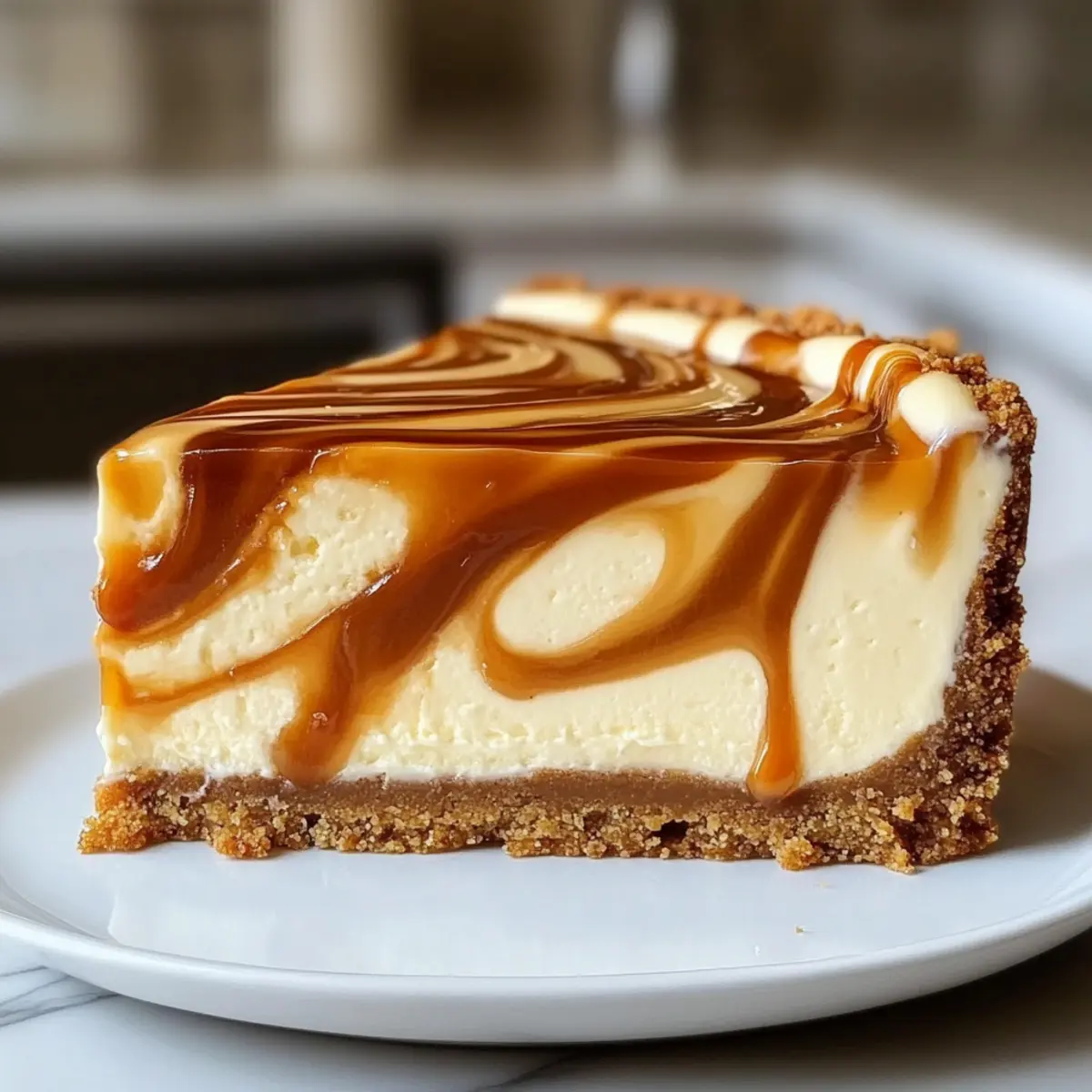 Caramel Swirl Cheesecake