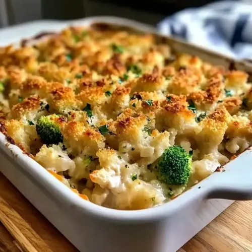Chicken Stuffing Casserole