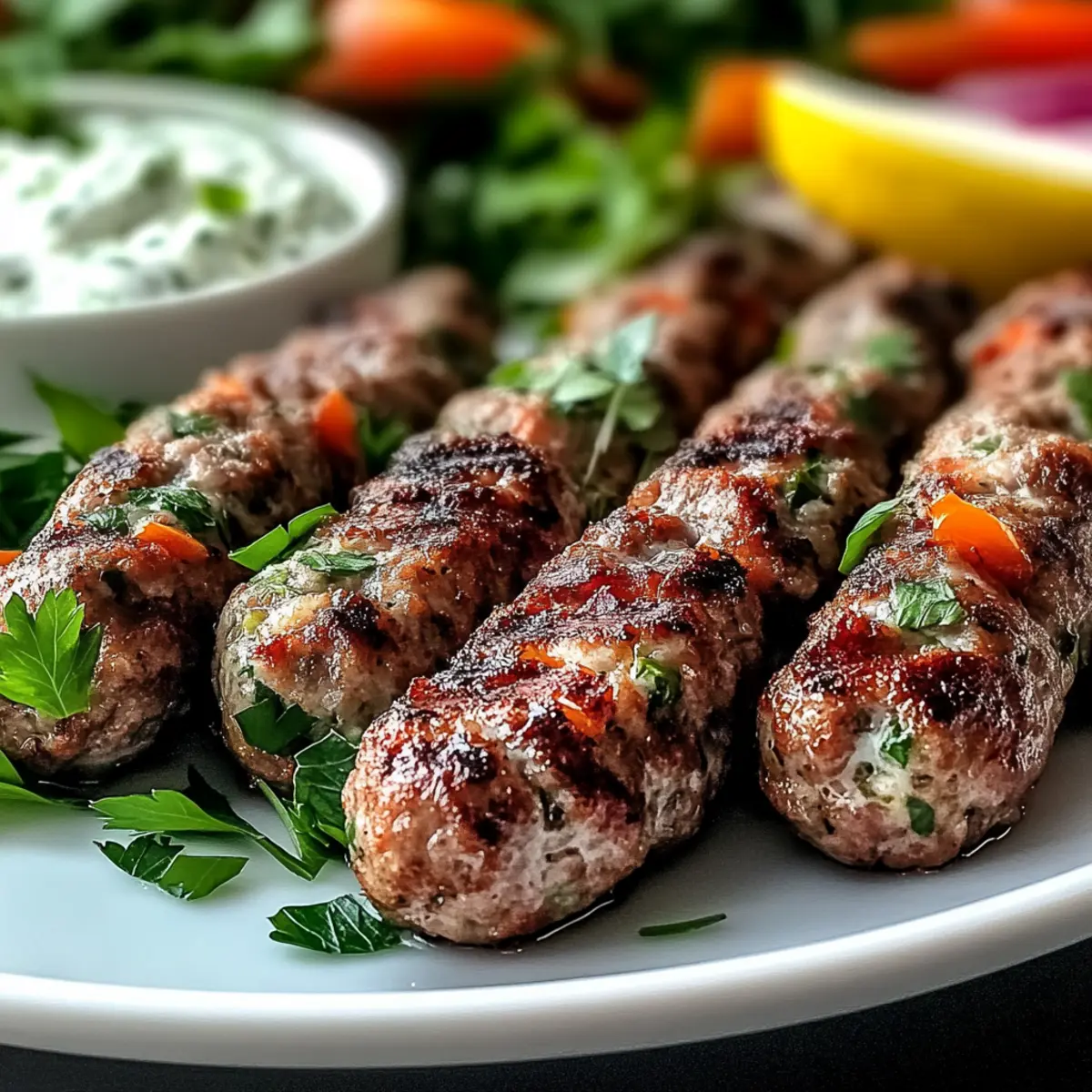 Middle Eastern Kofta Kebabs