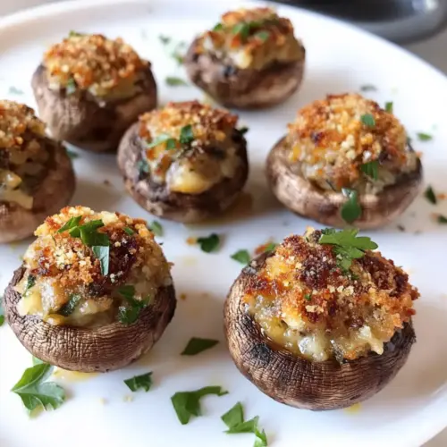 Best Sausage Stuffed Mushrooms