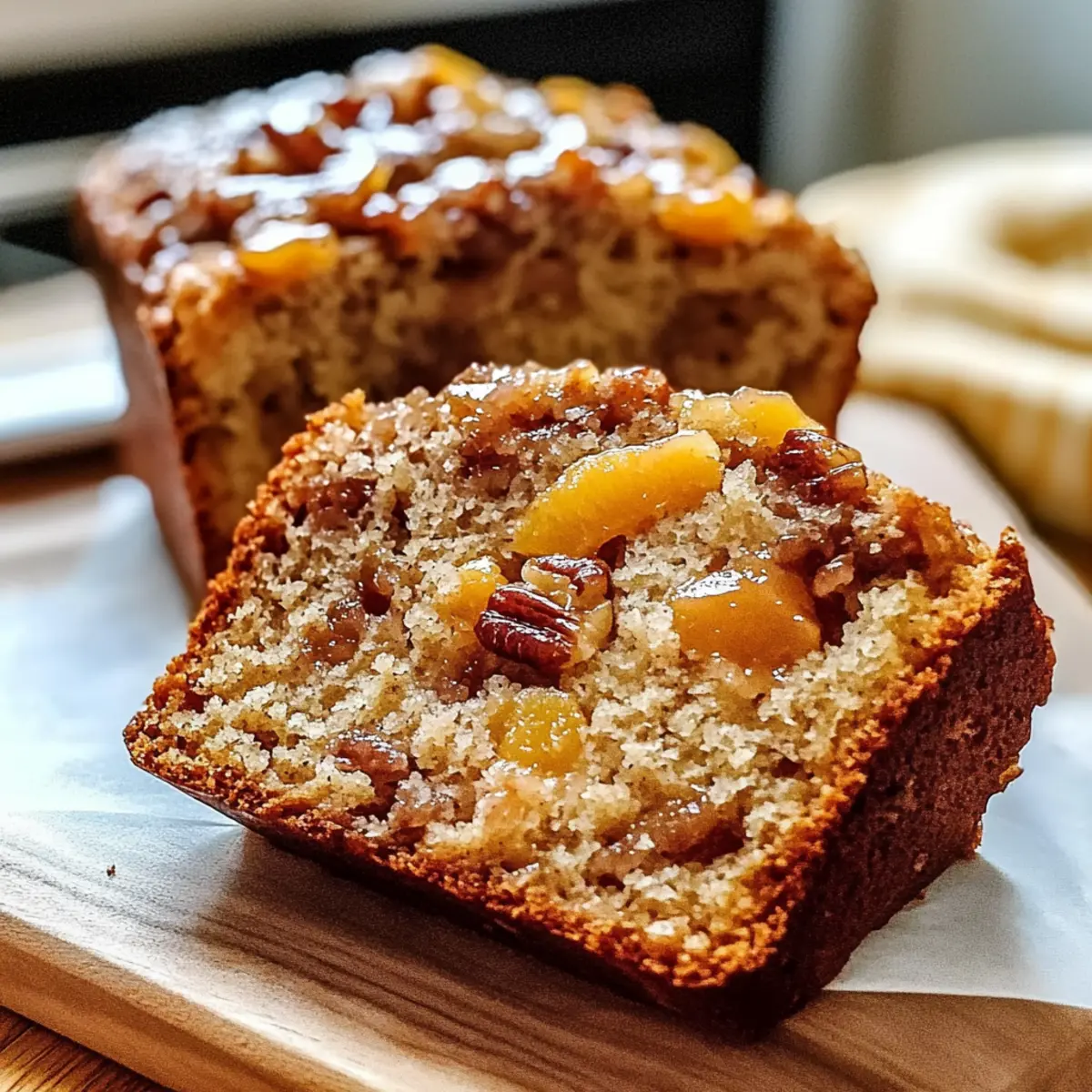 Peach Pecan Bread