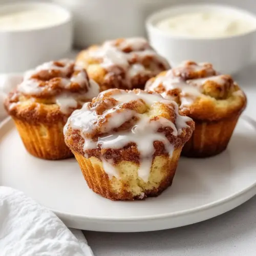 Cinnamon Roll Muffins:
