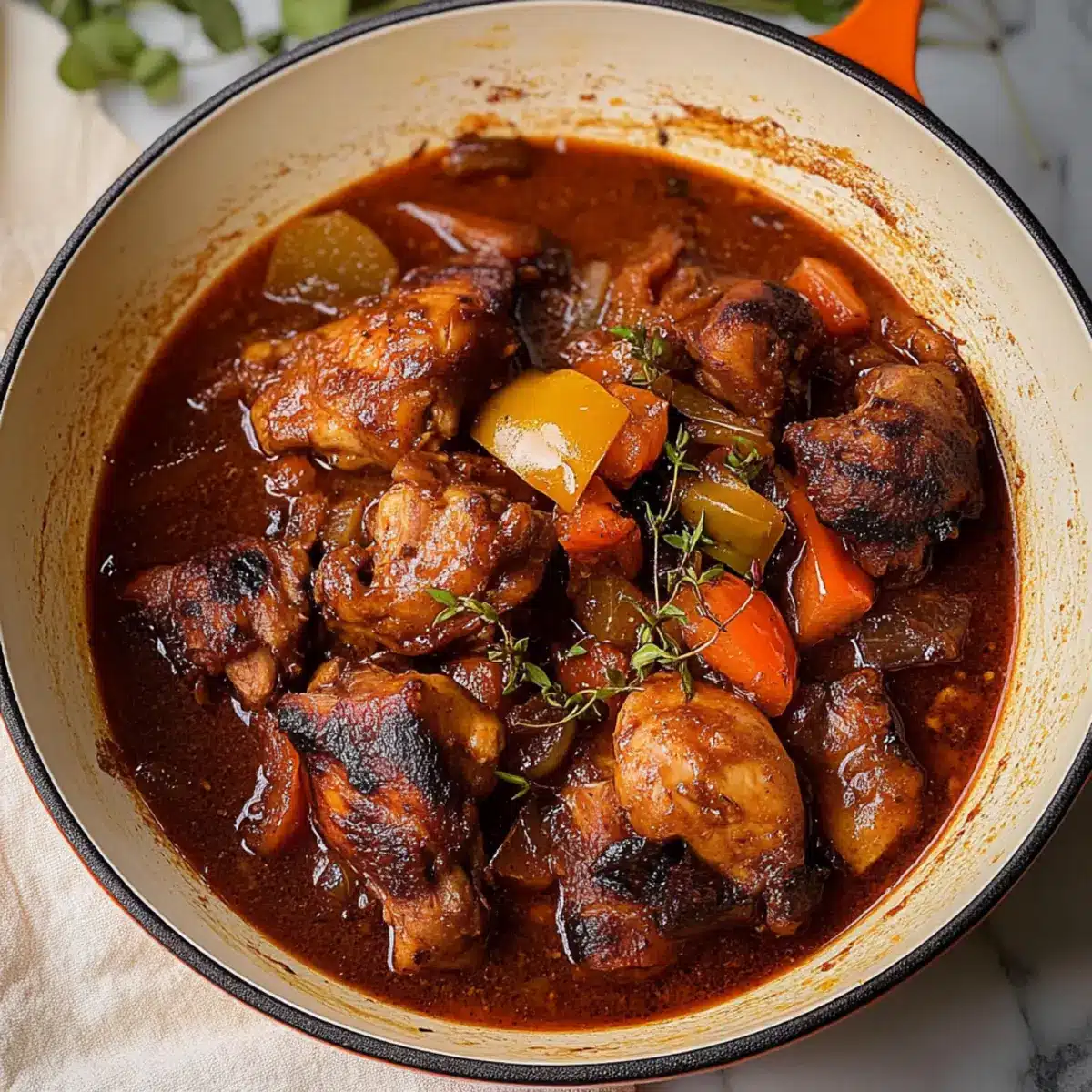 Jamaican Brown Stew Chicken