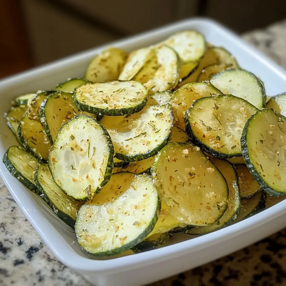 Crunchy Ranch Cucumber Chips