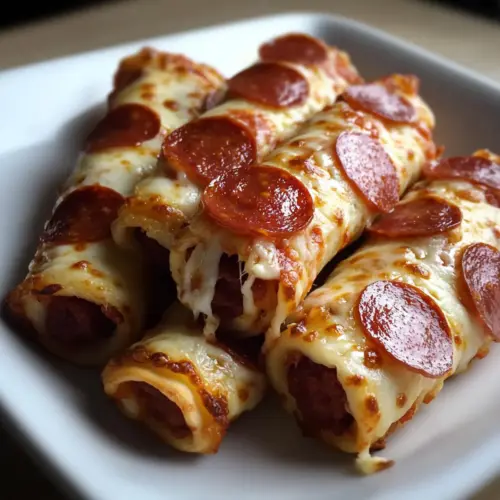 Cheesy Pepperoni Pizza Roll Ups