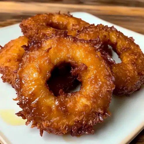 Rum-Soaked Fried Pineapple