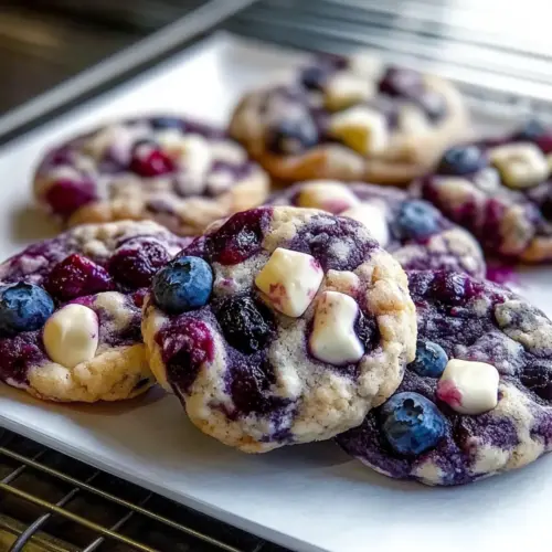Viral Blueberry Cookies