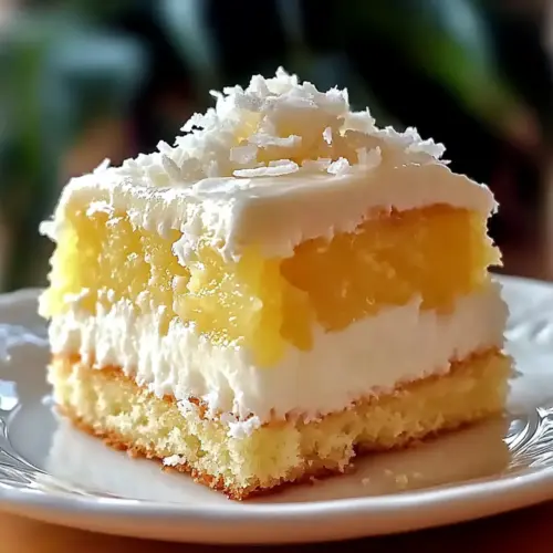 Pineapple Coconut Dream Cake