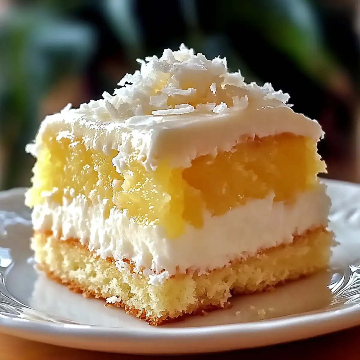 Pineapple Coconut Dream Cake
