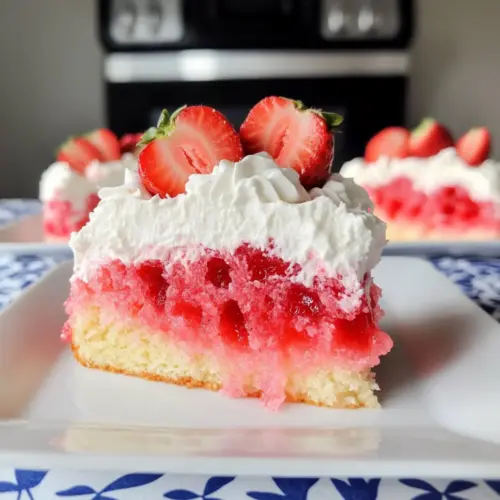 Strawberry Poke Cake