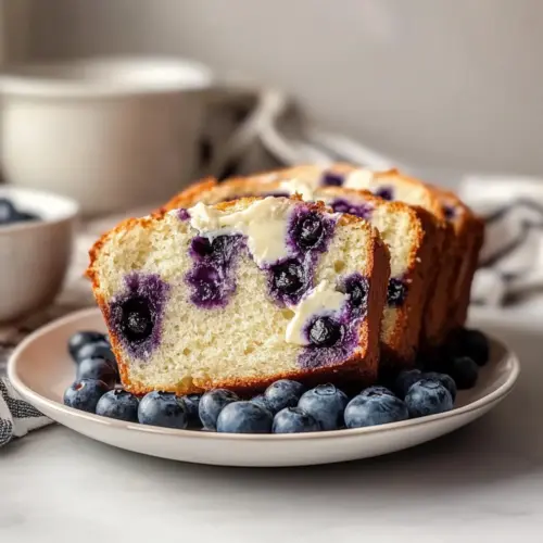 Blueberry Cream Cheese Bread