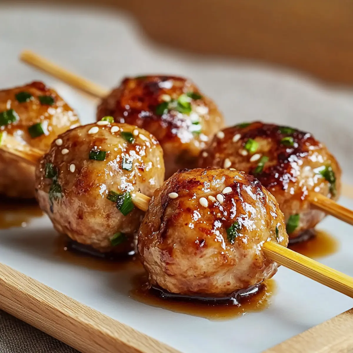 Japanese Chicken Meatballs