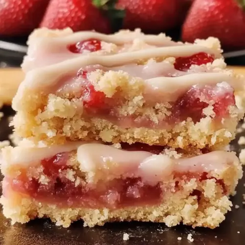 Strawberry Shortcake Bars
