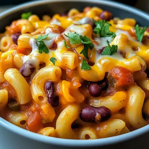 Vegetarian Chili Mac
