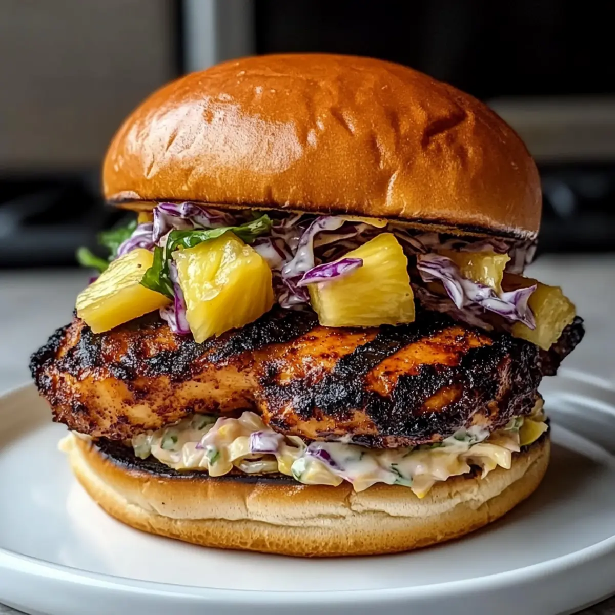 Jerk Chicken Sandwich