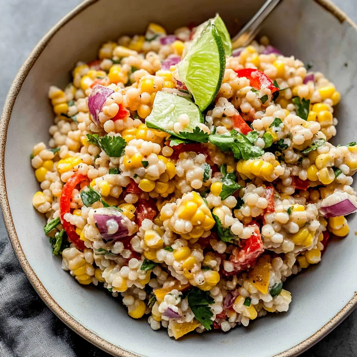 Couscous Corn Salad