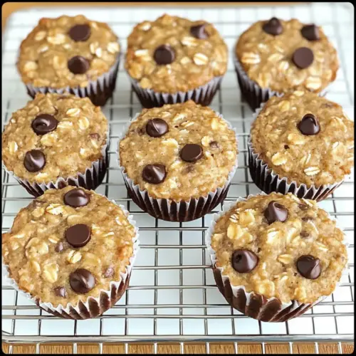 Breakfast Oatmeal Cupcakes To Go