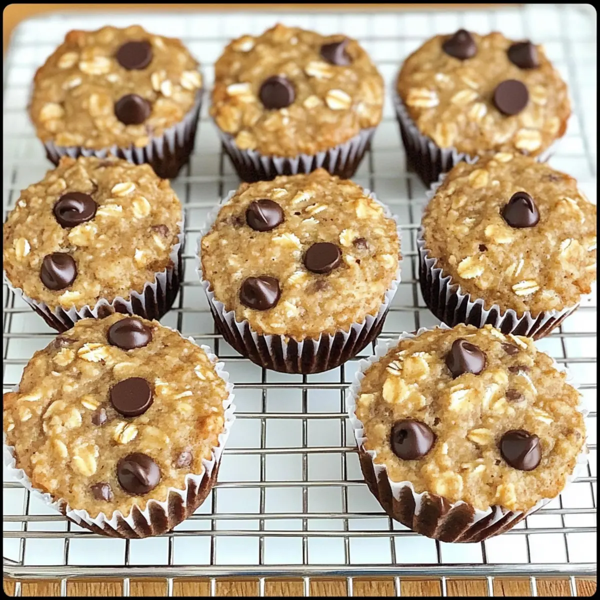 Breakfast Oatmeal Cupcakes To Go