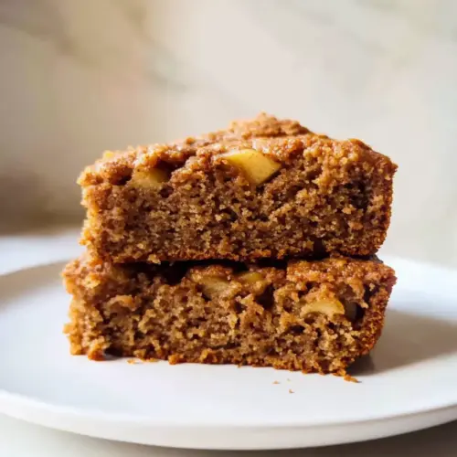 Healthy Breakfast Oatmeal Apple Cake