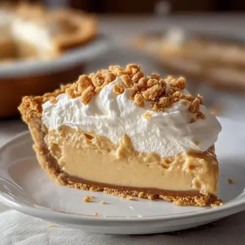 Amish Peanut Butter Cream Pie