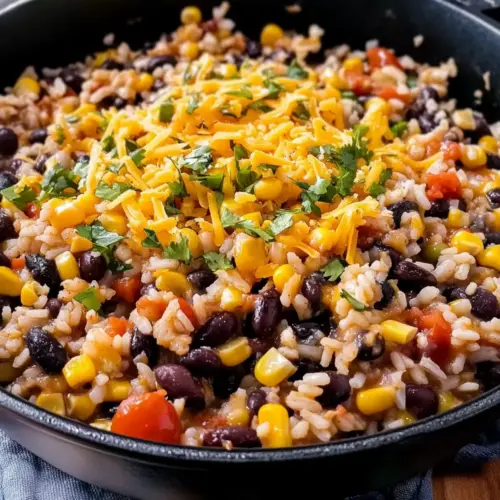 Easy Southwest Beans and Rice