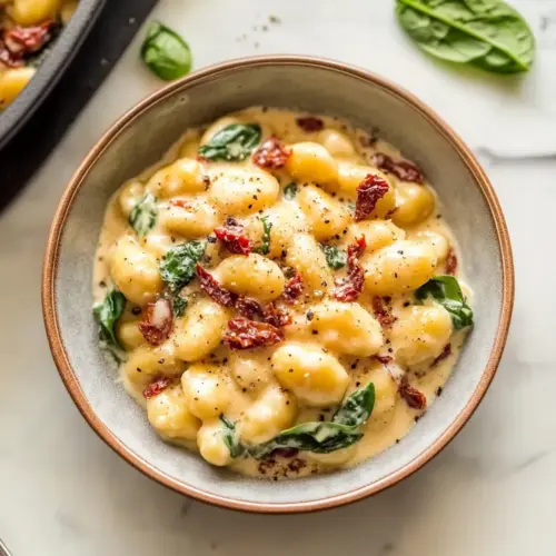 Creamy Tuscan Gnocchi