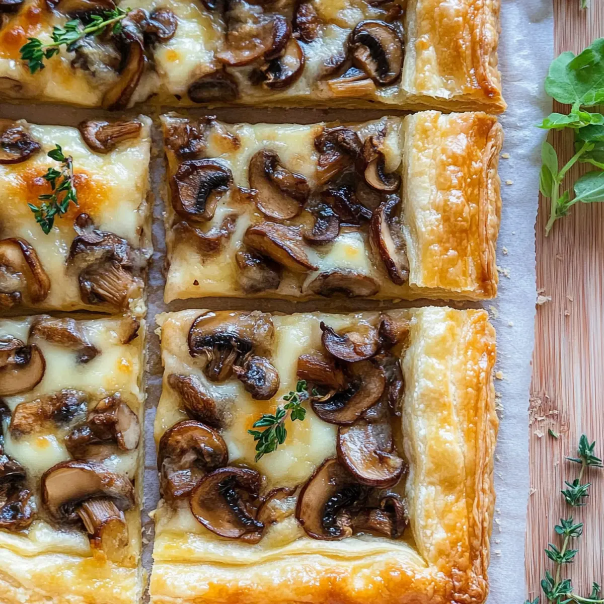 Mushroom Tart
