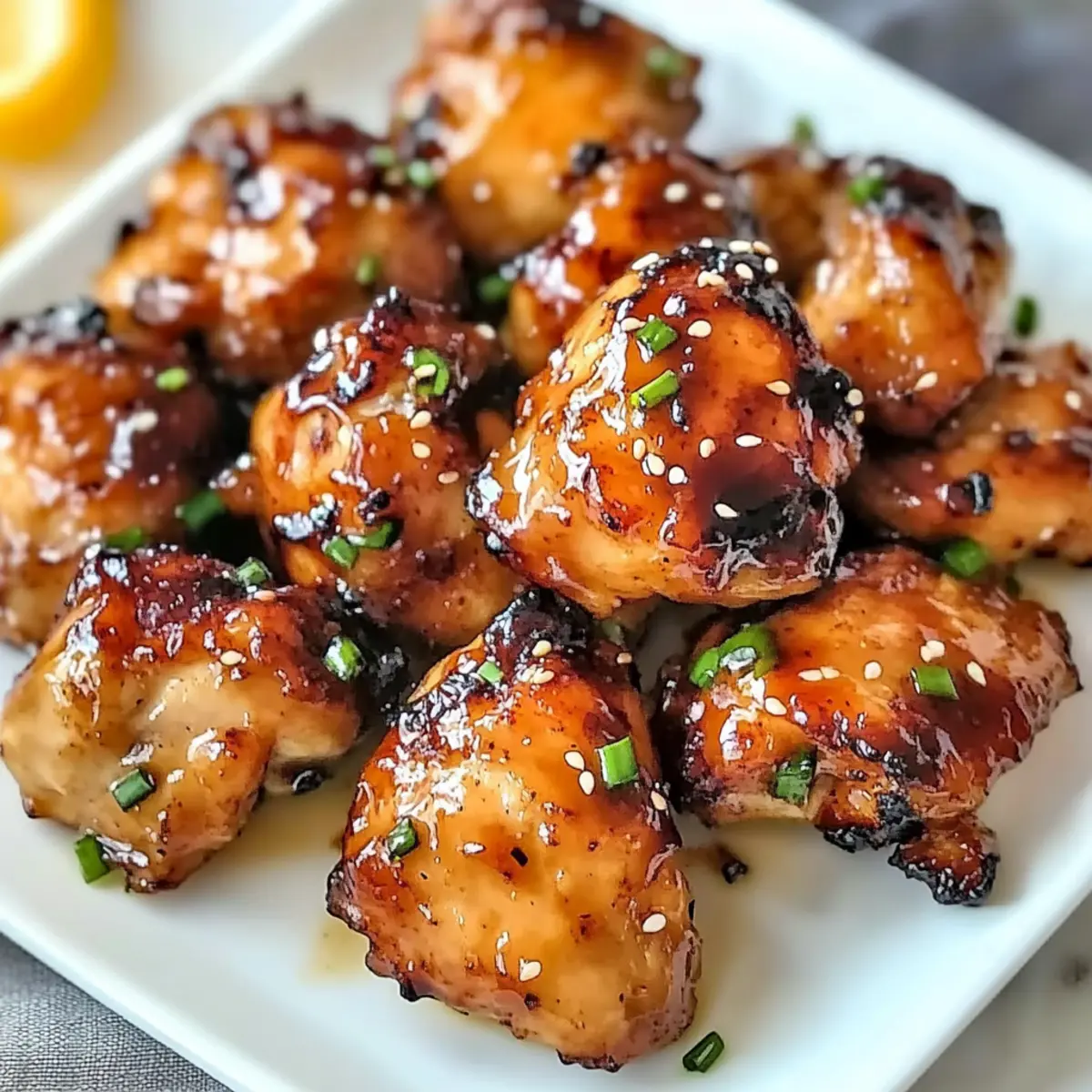 Crockpot Honey Garlic Chicken Thighs