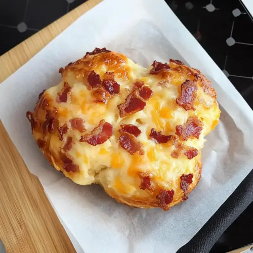 4 Ingredient Cheese and Bacon Rolls