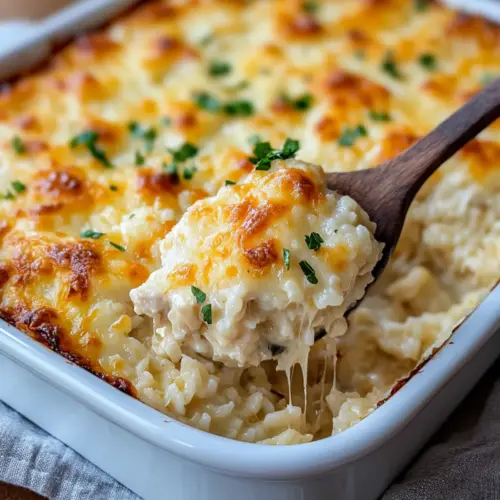 Angel Chicken Rice Casserole