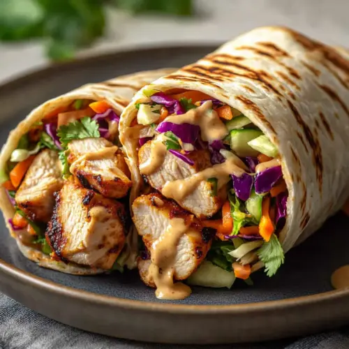 Thai Chicken Wrap