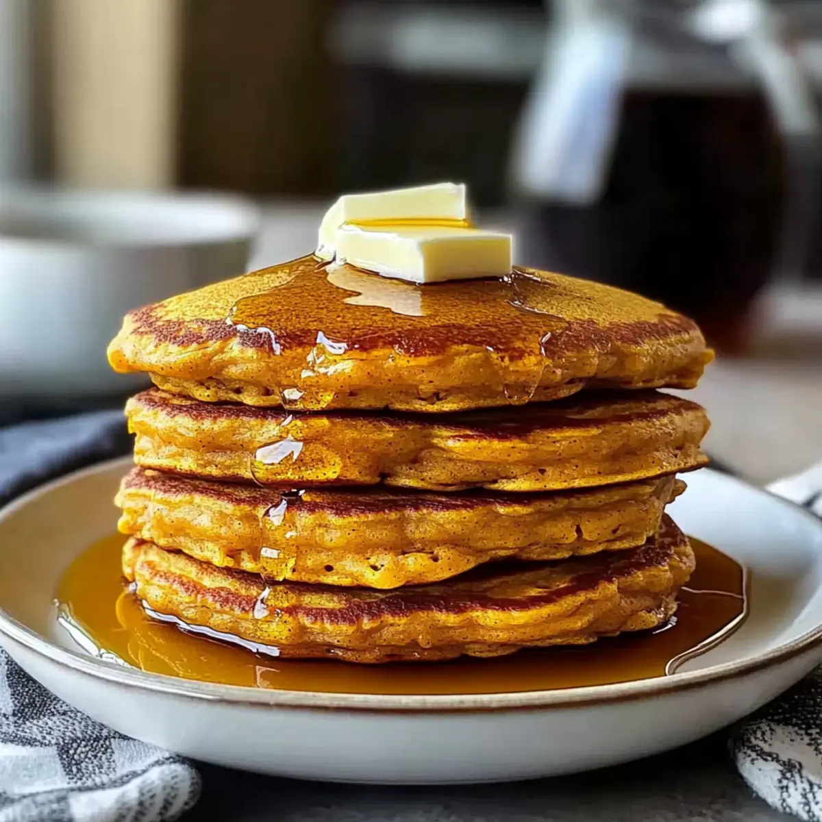 Cinnamon Pumpkin Pancakes