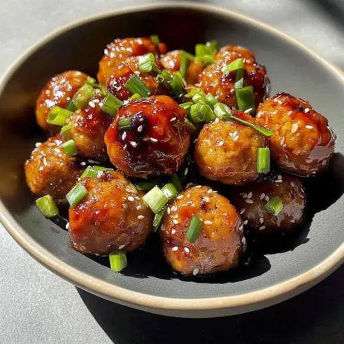 Soy Garlic Tofu Balls