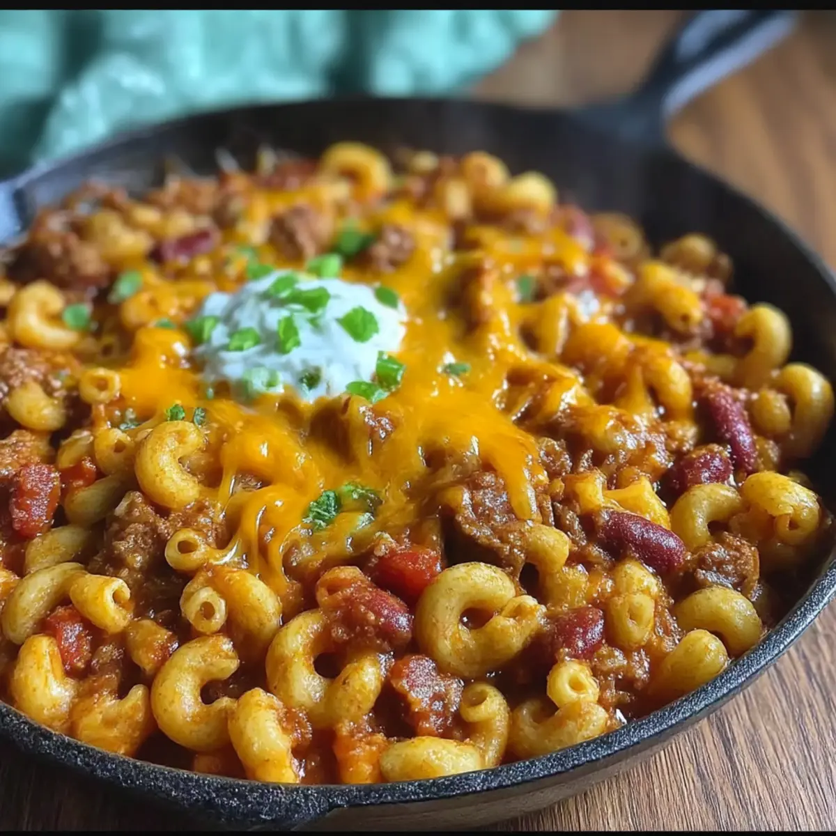 Cozy One-Pot Chili Mac