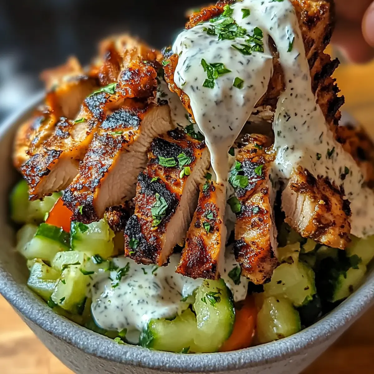 Chicken Shawarma with Garlic Sauce