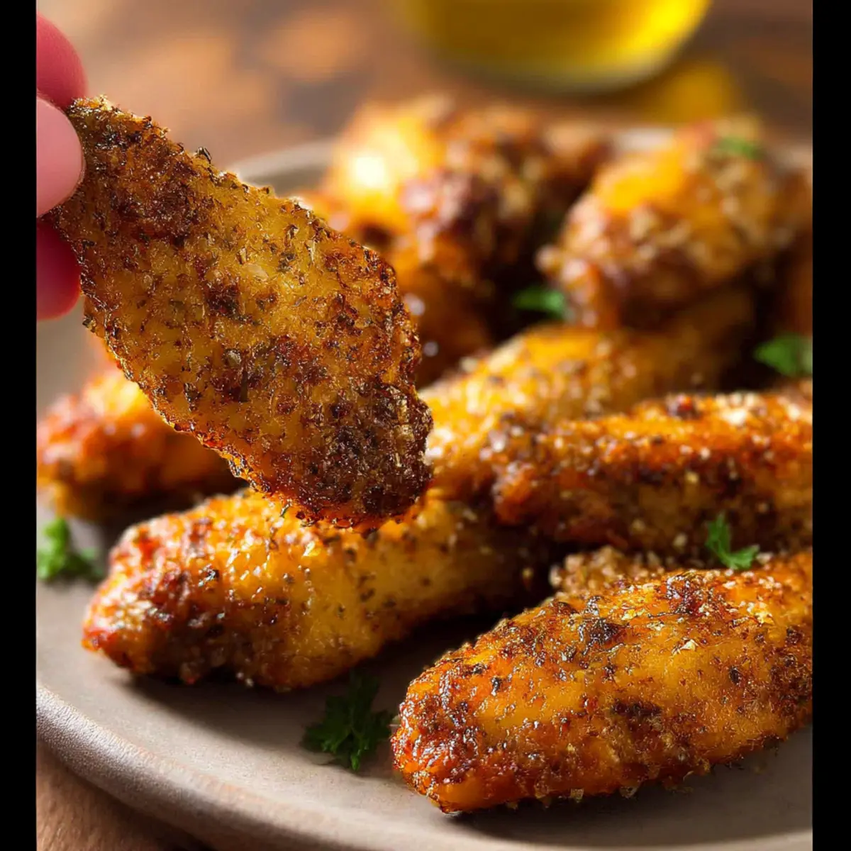 Crispy Oven Baked Chicken Wings