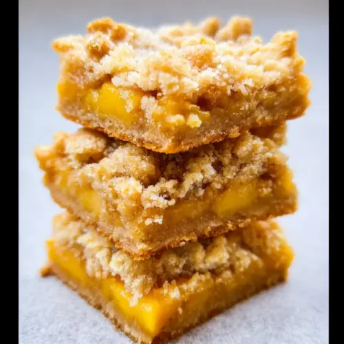 Mango Oatmeal Crumble Bars